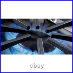 Wolf CG365PS 36 Inch Gas Cooktop with 5 Dual-Stacked Sealed Burners, Simmer/Melt