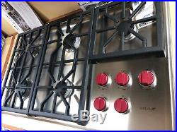 Wolf CG365PS 36 Inch Professional Gas Cooktop with 5 Dual-Stacked Sealed Burners