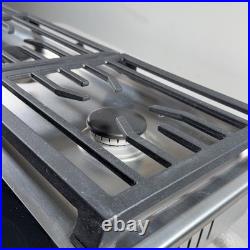 Wolf CG365T/S 36 5 Dual-Stacked Sealed Burners Gas Cooktop CG365TS New Open Box