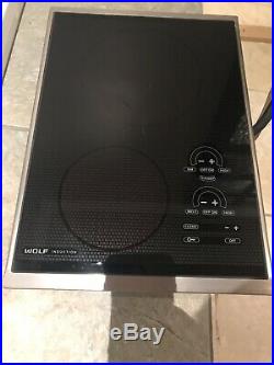 Wolf CT15I/S 15 Induction Cooktop. NEW, DISPLAY MODEL