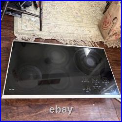 Wolf CT36E/8 Electric Built-In Cooktop 5 Burner Touch Control Glass Bridge