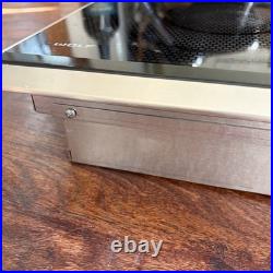 Wolf CT36E/8 Electric Built-In Cooktop 5 Burner Touch Control Glass Bridge