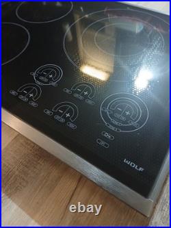 Wolf CT36ES 36 INCH Smoothtop Electric Cooktop With 5 Heating Elements