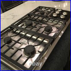 Wolf CT36G/S 36 Professional Gas Cooktop 5 Burner Stainless Steel Works GREAT