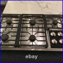 Wolf CT36G/S 36 Professional Gas Cooktop 5 Burner Stainless Steel Works GREAT