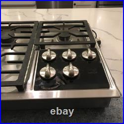 Wolf CT36G/S 36 Professional Gas Cooktop 5 Burner Stainless Steel Works GREAT