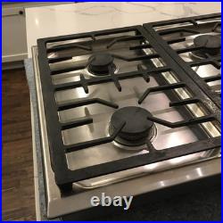 Wolf CT36G/S 36 Professional Gas Cooktop 5 Burner Stainless Steel Works GREAT