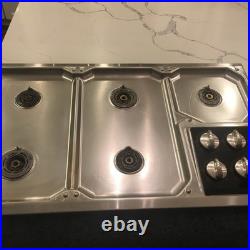 Wolf CT36G/S 36 Professional Gas Cooktop 5 Burner Stainless Steel Works GREAT