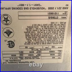 Wolf CT36G/S 36 Professional Gas Cooktop 5 Burner Stainless Steel Works GREAT