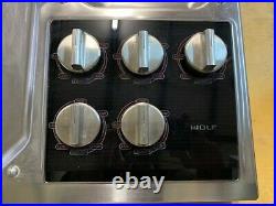 Wolf CT36G/S gas cooktop, stainless, 36, 5 burner, used, nice condition
