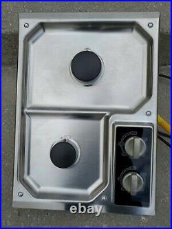 Wolf Ct15gs 15 Inch 2 Burner Gas Cooktop For A Tiny House Out Door Kitchen