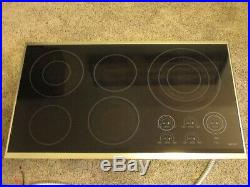 Wolf Ct36e/s 36 Framed Drop In Electric Cooktop 5 Burner Kitchen Ct36 E/s