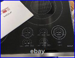 Wolf Glass Electric Cooktop CT36E/B With Original Manual. Free Shipping