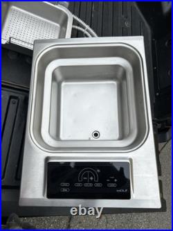 Wolf IS15S 15 Inch Electric Steamer Module Stainless New, Open Box Wolf IS15S 15 Inch Electric Steamer Module Stainless New, Open Box