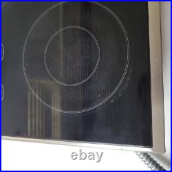 Wolf Model CT30ES Electric Cooktop Black With Stainless Steel Trim 4 Burner