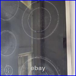 Wolf Model CT30ES Electric Cooktop Black With Stainless Steel Trim 4 Burner