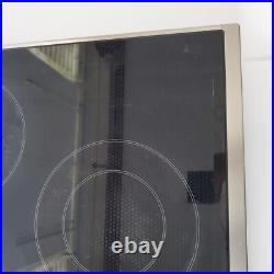 Wolf Model CT30ES Electric Cooktop Black With Stainless Steel Trim 4 Burner