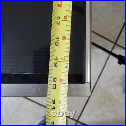 Wolf Model CT30ES Electric Cooktop Black With Stainless Steel Trim 4 Burner