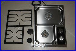 Wolf Model Ct15g/s 15 Lp Gas 2 Burner Cooktop Stainless