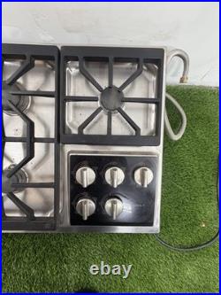 Wolf Model Ct36g/s 3 36 Natural Gas 5 Burner Cooktop Ct36g/s 3