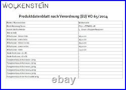 Wolkenstein Induktionskochfeld 80cm 2 Flexzonen BBQ Funktion Stop & Go Autark