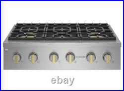 ZGU366NTSS-Monogram Statement 36 Stainless Steel Natural Gas Rangetop