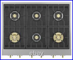 ZGU366NTSS-Monogram Statement 36 Stainless Steel Natural Gas Rangetop