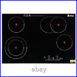 ZOKOP Built-in Electric Stove Top Touch 30'' Cooktop 4 Burner Ranges Apartment