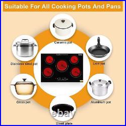 ZOKOP Electric Stove Top Cooktop 30'' 9 Power Levels Built-in 5 Burners Touch